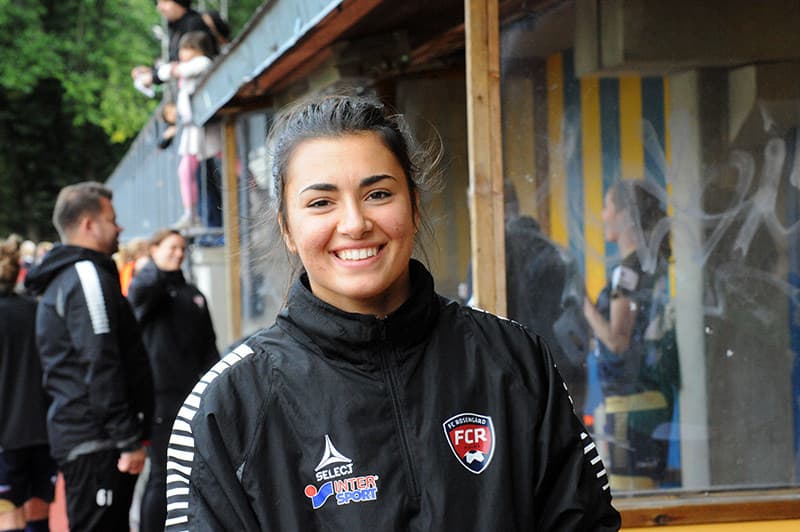 Zećira Mušović och hennes partner – livet utanför fotbollen