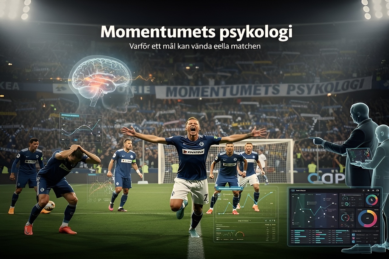 Momentumets psykologi - Varför ett mål kan vända hela matchen